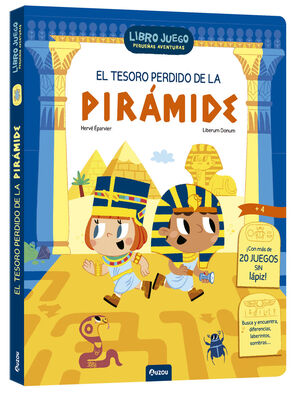 EL TESORO PERDIDO DE LA PIRÁMIDE. LIBRO JUEGO