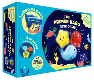 MI PRIMER COFRE DE BAÑO SENSORIAL - 3 JUGUETES QUE BRILLAN EN LA OSCURIDAD