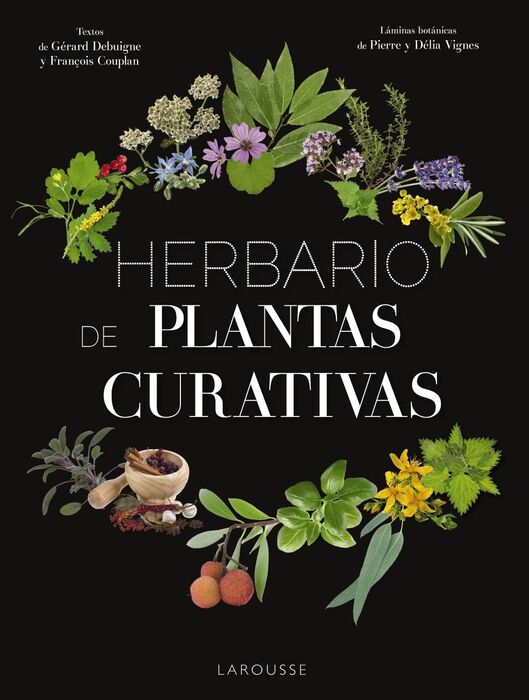 HERBARIO DE PLANTAS CURATIVAS. LAROUSSE EDITORIAL. Llibre en paper.  9788417273415 Rata Corner