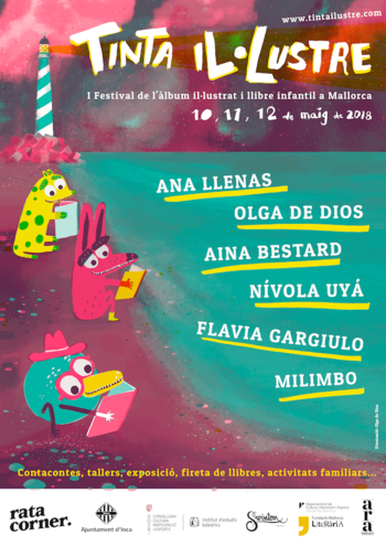 Arriba Tinta il·lustre, el I festival de l’àlbum il·lustrat i el llibre infantil a Mallorca