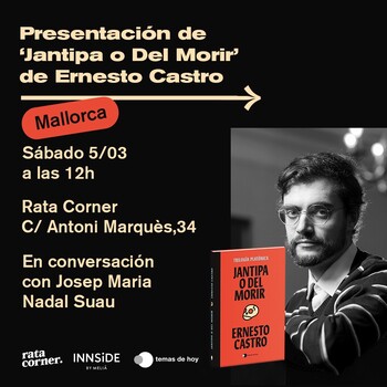 Presentació de 'Jantipa o Del Morir' d' Ernesto Castro