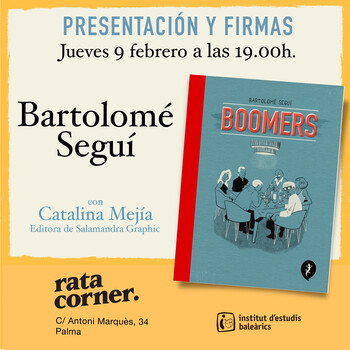 Presentació de 'Boomers' de Bartomeu Seguí