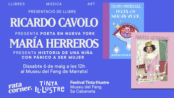Ricardo Cavolo & María Herreros presenten el seu darrer llibre a Tinta Il·lustre