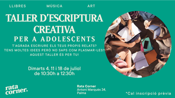 Taller d'escriptura creativa per a adolescents