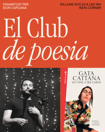 El club de poesia 'No vine a ser carne' de Gata Catana