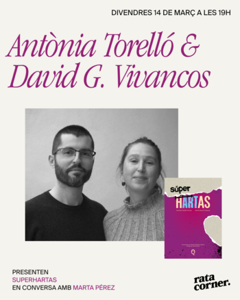 Antònia Torelló & David García Vivancos presenten 'SuperhARTas'