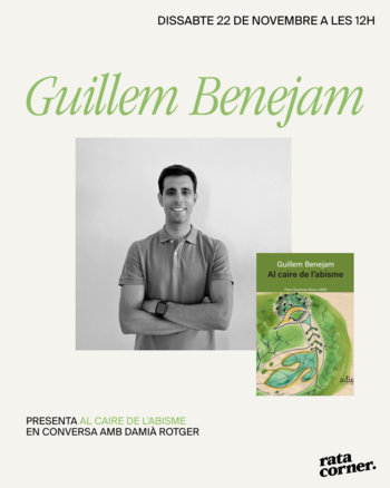 Guillem Benjam presenta 'Al caire de l'abisme'