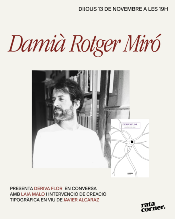 Damià Rotger presenta 'Deriva flor'