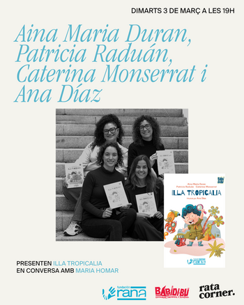 Aina Maria Duran, Patricia Raduán,  Caterina Monserrat i Ana Díaz prensenten 'Illa Tropicalia' 