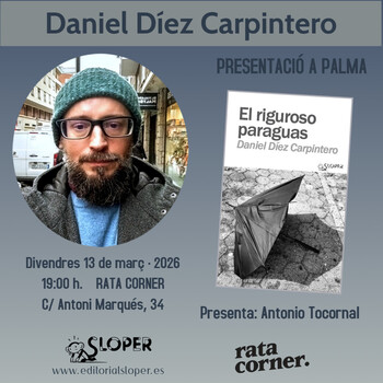 Daniel Díez Carpintero presenta 'El riguroso paraguas'