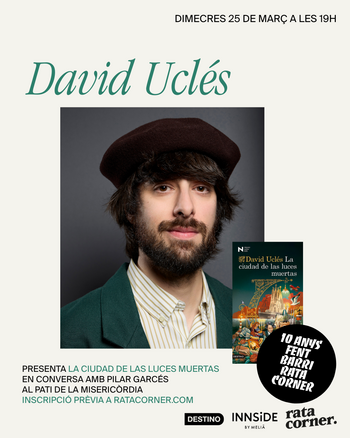 David Uclés presenta 'La ciudad de las luces muertas'