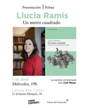 Llucia Ramis presenta 'Un metro cuadrado'