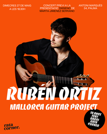 Rubén Ortiz de Mallorca Guitar Project en concert
