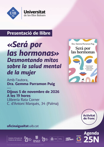  Dra. Gemma Parramon Puig presenta 'Será por las hormonas'